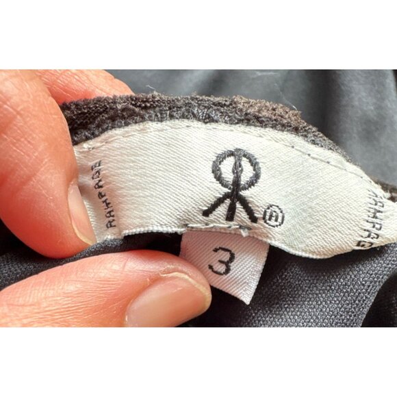 Black Floral Velvet Patterned Sleeveless Mini Dress Womens Size S - Picture 7 of 8